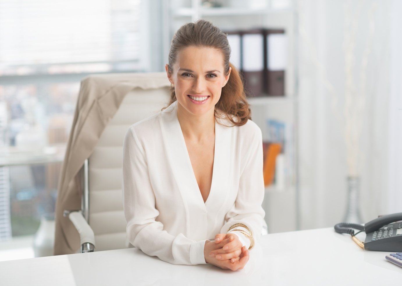 Business Woman in Office